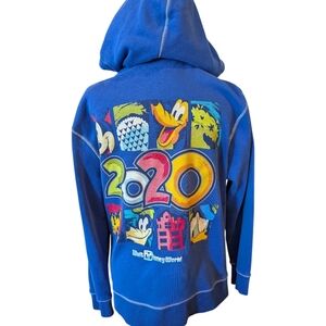 Walt Disney World Parks 2020 Zip Hoodie Sweatshirt Travel Vacation Sz M